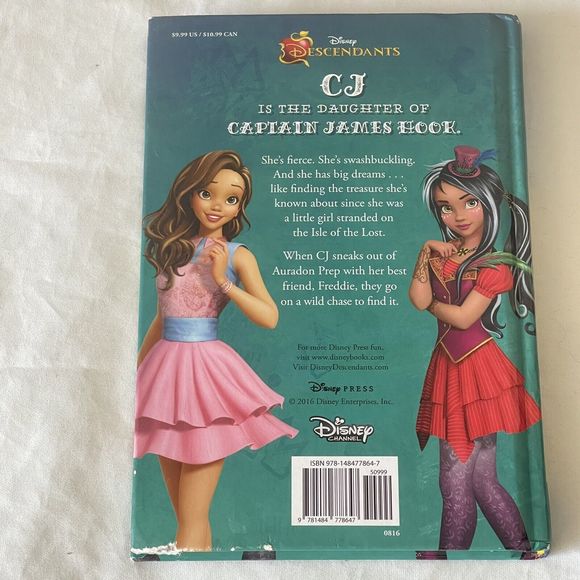 School of Secrets: CJ's Treasure Chase (Disney Descendants) Reading Book Fiction - Picture 5 of 14